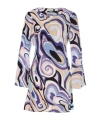 Rixo London Rixo Ridley Printed Long Sleeved Mini Dress In Multicolor