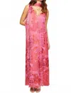 Rixo London Loreena Dress In Butterfly In Pink