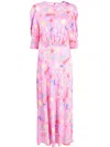 RIXO LONDON LUCILLE PRINTED LONG DRESS