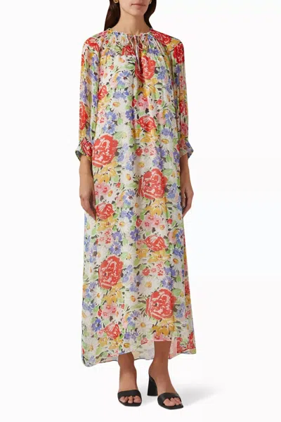 Rixo London Madelyn Dress In Spring Meadow In Multi