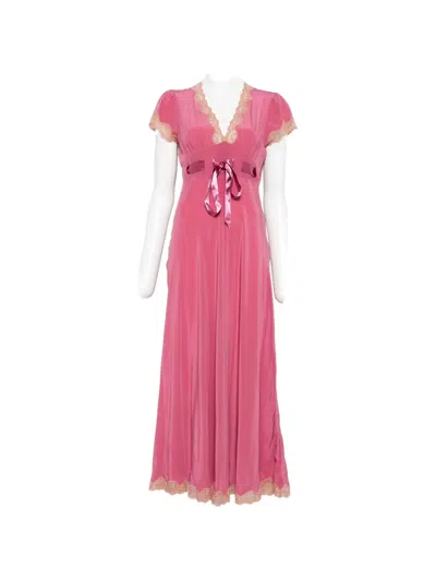 Rixo London Marlice Maxi Dress In Pink