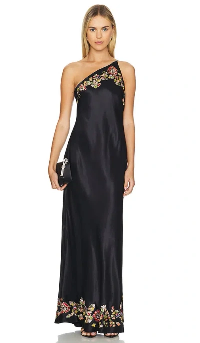 Rixo London Maxikleid Doutzen In Black