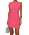 Rixo London Michaela Mini Dress In Pink In Pink