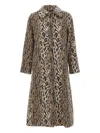 Rixo London Rixo Milly Leopard-print Brushed Felt Coat In Animal Print