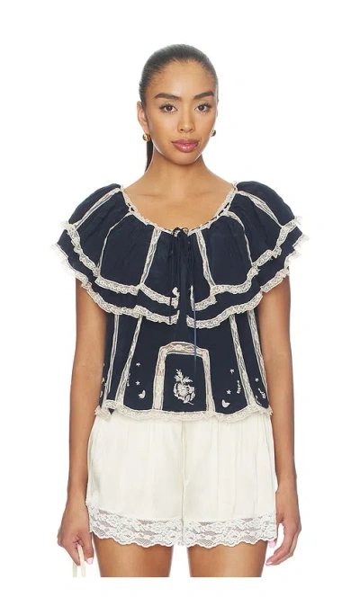 Rixo London Mirabella Top