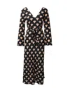 Rixo London Nora Shell Print Maxi Dress In Multicolor Silk In Multi