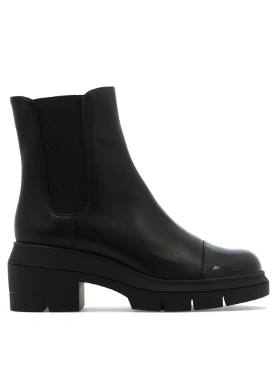 Rixo London Norah Ankle Boots In Black