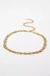 Rixo London Novie Chain Belt In Gold