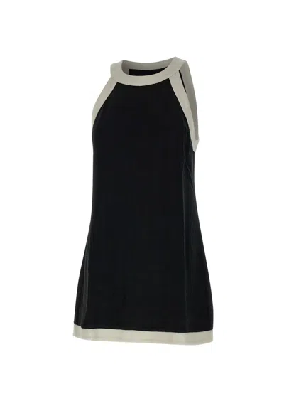 Rixo London Rixo Bryson Sleeveless Mini Dress In Black