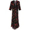 Rixo London Amina Midi Dress In Multi