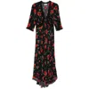 Rixo London Amina Midi Dress In Multicolor