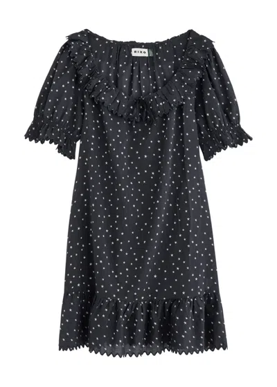 Rixo London Rixo Elen Printed Cotton Nightdress In Navy