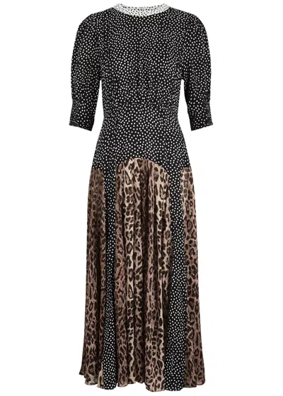 RIXO LONDON RIXO MEG PRINTED MIDI DRESS