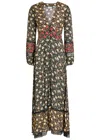 Rixo London Rixo Raven Floral-print Crepe De Chine Maxi Dress In Multi
