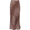 Rixo London Kelly Skirt In Animal Print