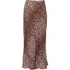 Rixo London Kelly Skirt In Animal Print