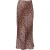 Rixo London Kelly Skirt In Animal Print