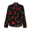 Rixo London Moss Blouse In Multicolor