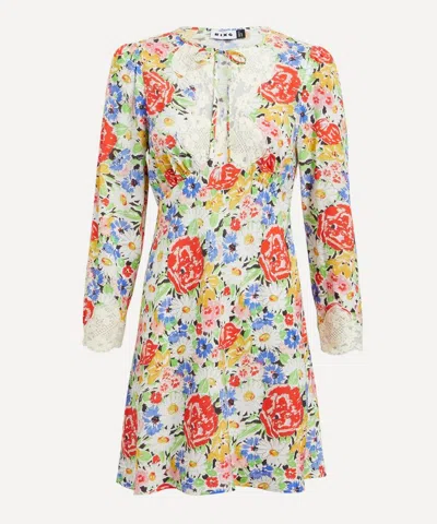 Rixo London Madelyn Dress In Spring Meadow In Multi