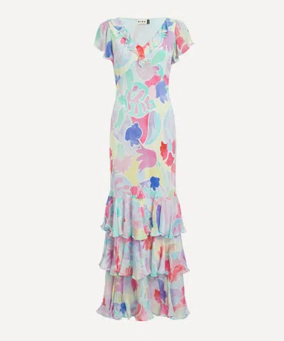 Rixo London Rixo Women's Amelle Silk Maxi Dress