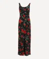 Rixo London Rixo Women's Bondi Silk Midi Dress In Multi