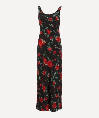 Rixo London Rixo Women's Bondi Silk Midi Dress In Multi