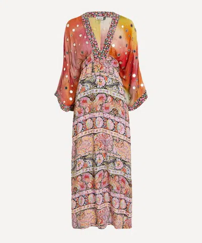 Rixo London Rixo Women's Made With Liberty Fabrics Flori Silk Embellished Dress In Multi