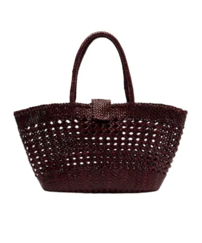 Rixo London Rixo X Dragon Diffusion Lucine Tote Bag In Brown