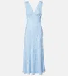 Rixo London Women's Benedict Midi Dress In Blue