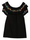 Rixo London Sd Saige Ombre Dress In Black