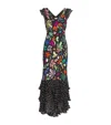 Rixo London Ossy Dress In Black