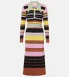 Rixo London Midikleid In Multicolor