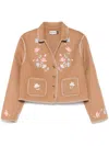 Rixo London Sunday Jacket In Neutrals
