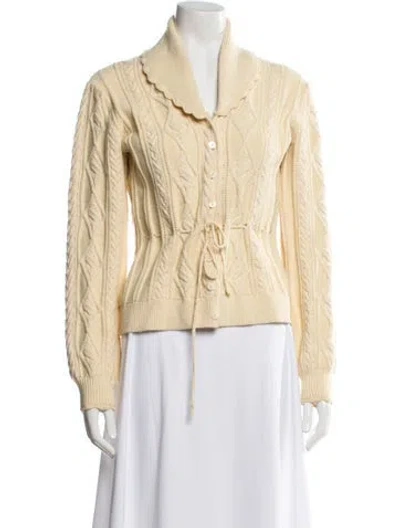 Pre-owned Rixo London Sweater In Yellow