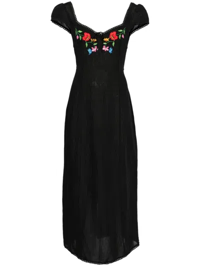 RIXO LONDON TAHLEE MIDI DRESS
