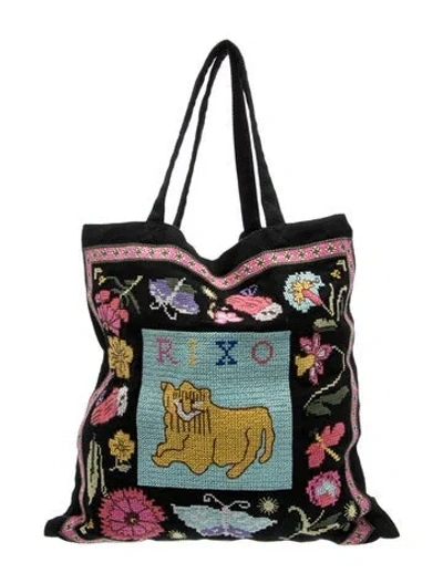Pre-owned Rixo London Tote W/ Tags In Multicolor