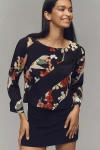 Rixo London Verona Silk Top In Multicolor