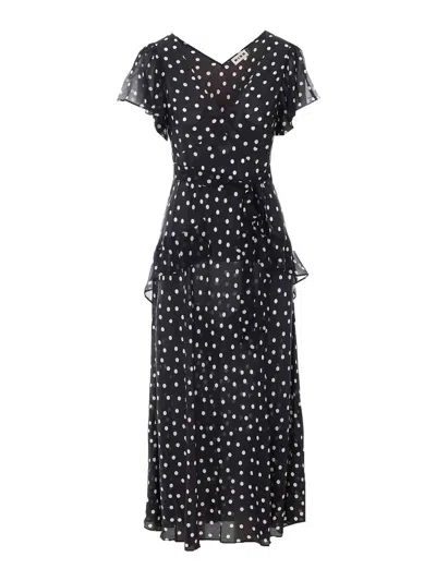 Rixo London Vestido Corto - Azul