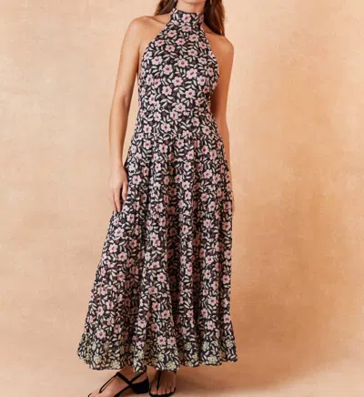 Rixo London Women's Jayne Dress In Carnation Mix Mauve In Multi