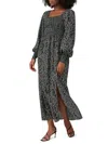 Rixo London Women's Marie Floral Silk-blend Maxi Dress In Black
