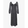 Rixo London Rixo Dresses In London Spot Black