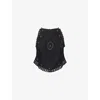 Rixo London Womens Ayanna Rose-embroidered Cotton Top Rose Trail Black In Black