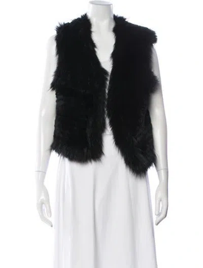 Pre-owned Rizal Vest In Black