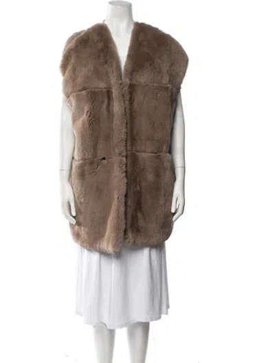 Pre-owned Rizal Vest In Neutrals