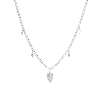 Rize Women's Goddess Durga Necklace - Sterling Silver