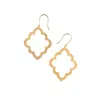 Rize Women's Gold Jaipur Ashram Window Earrings