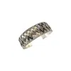 Rize Women's Granulated Cuff Bracelet - Sterling Silver