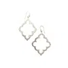 Rize Women's Jaipur Ashram Window Earrings  - Sterling Silver