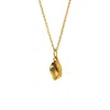 Rize Women's Sweet Mango Charm Necklace - Gold Vermeil In Gold