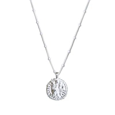 Rize Women's Virgo Zodiac Manifesting Necklace *double Sided* - Sterling Silver